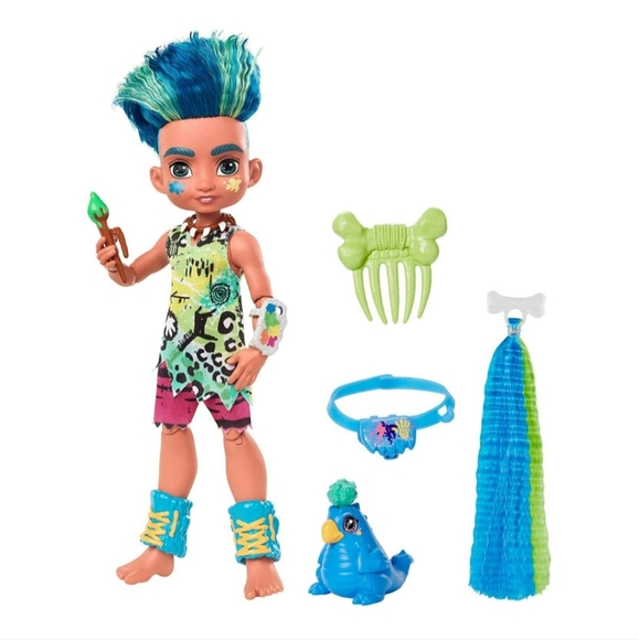 :* 4 NIB CAVE CLUB Dolls TELLA ROARALAI FERNESSA & SLATE 8" Fashion dolls BUNDLE - Picture 8 of 16